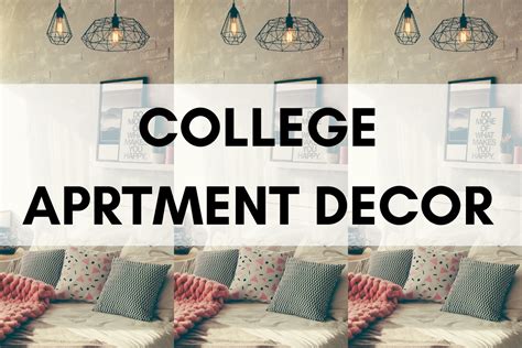 The Cutest College Apartment Decor For Every Room In Your Home ...