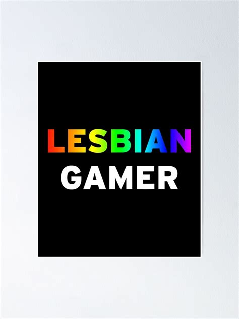 Queer Lesbian Lgbt Wlw Women Loving Pride Month Poster For Sale By