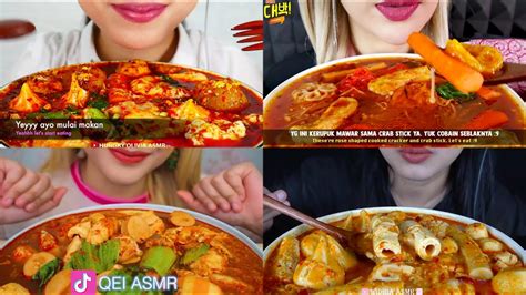 Compilations Mukbang Kompilasi Asmr Seblak Komplit Youtube