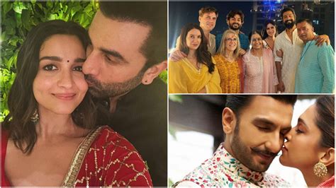 Diwali Ranbir Kisses Alia Deepika Ranveer Perform Puja While