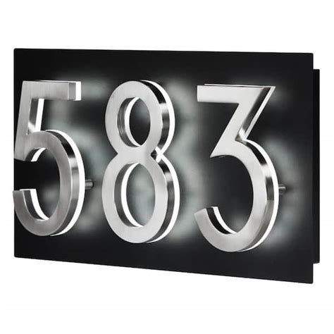 Lighted Address Plaques Canada Shelly Lighting