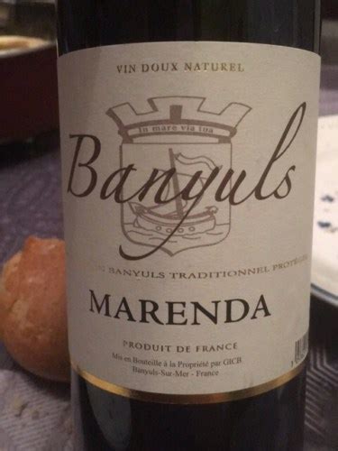 Abbe Rous Marenda Banyuls Vivino Us