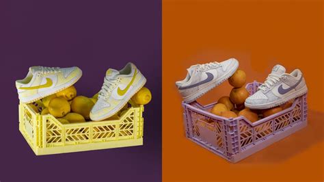 Focus Sur Les Nike Dunk Low Og Wmns Yellow Strike And Purple Pulse Le Site De La Sneaker