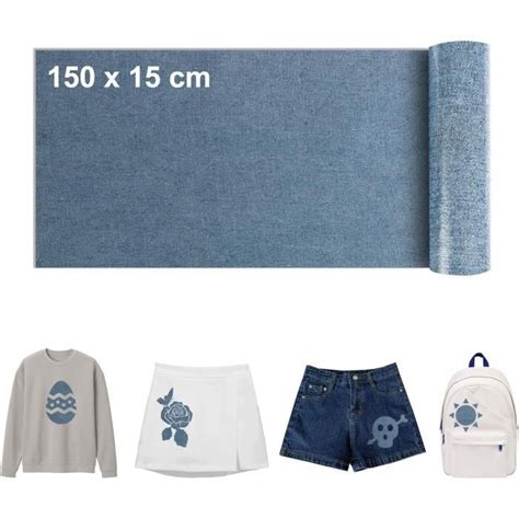 Écusson Thermocollant 15 X 150 Cm Écusson Thermocollant Pour Jeans