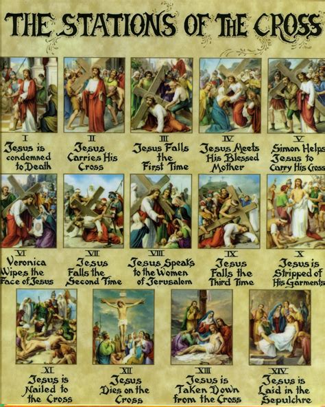 Stations Of The Cross Prayers Printable - Printable Word Searches