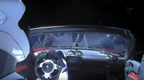 SpaceX Beams Cool Video Of Tesla In Space Science Tech The