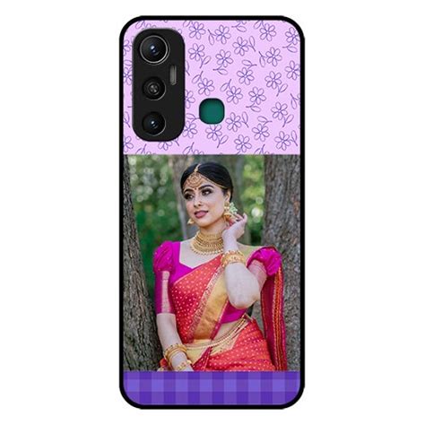 Infinix Hot Custom Glass Phone Case With Photo Printing Personalized Glass Cases