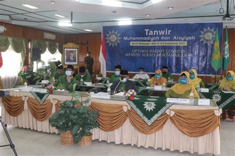 PWM Sumsel Dan PWA Sumsel Ikuti Tanwir Muhammadiyah Dan Aisyiyah