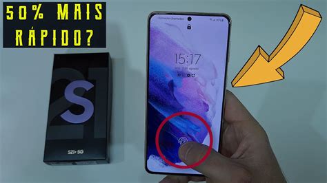 Galaxy S21 Plus Leitor De Digitais E Desbloqueio Facial Melhorou Como