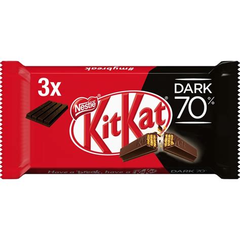 Nestle Kit Kat Barritas De Galleta Recubiertas De Chocolate Negro