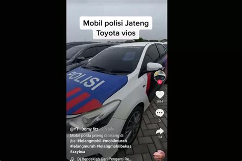 Viral Di Tiktok Mobil Dinas PJR Polda Jateng Dilelang Rp125 Juta Smol Id