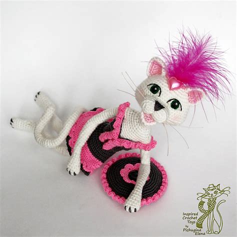 Ravelry Amigurumi Glamour Cat Pussycat Doll Pattern By Elena Pichugina