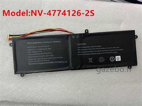 New Genuine NV 4774126 2S ZL4776127 2S Battery For Smartbook 141 145 M