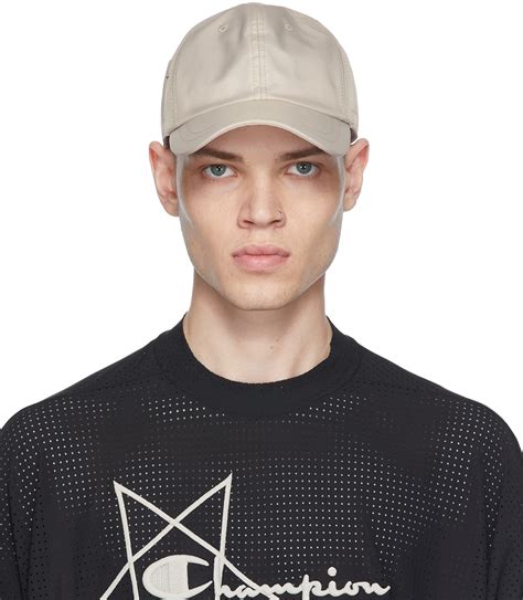 Rick Owens Off White Champion Edition Nylon Baseball Cap Ssense Canada