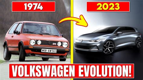 Vw Golf Evolution How A Compact Car Conquered The World Youtube