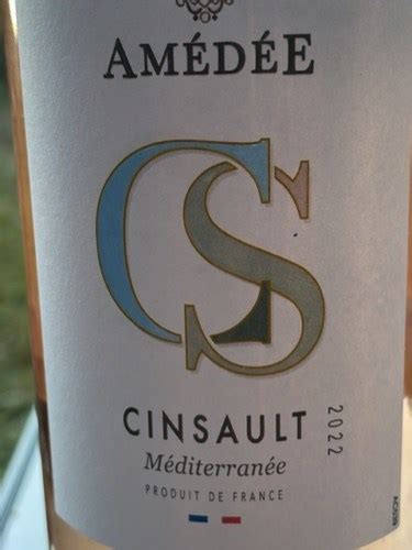 Amédée Cinsault Rosé Vivino US