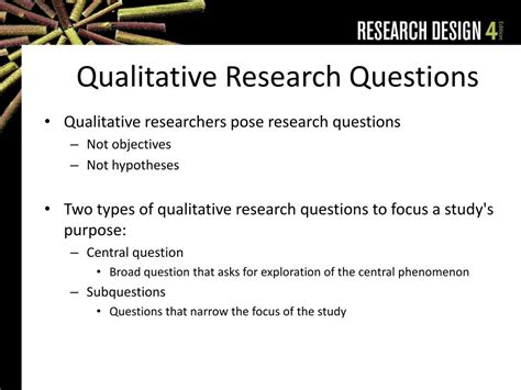 Ppt Chapter Seven Research Questions And Hypotheses Powerpoint