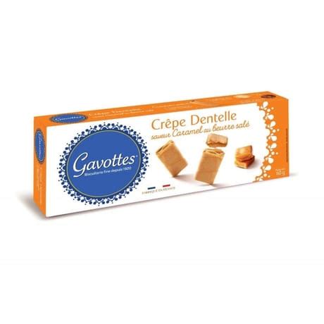 Gavottes Cr Pes Dentelles Caramel Au Beurre Sal G