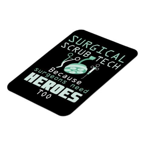 Surgical Scrub Technician Funny Tech Surgery T Magnet Zazzle