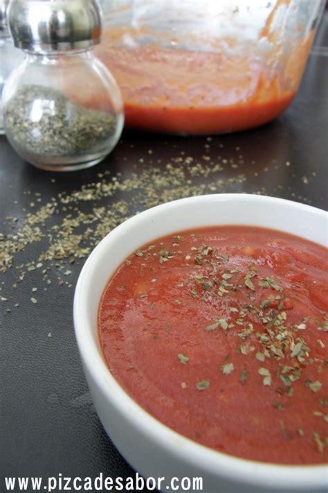 Cómo Hacer Salsa De Tomate Para Pizza Pizca De Sabor