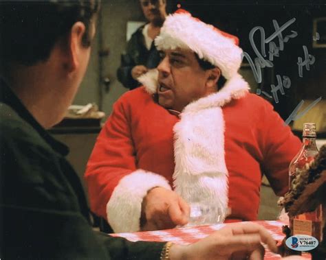 Vincent Pastore Signed The Sopranos Big Pussy 8x10 Photo W Beckett COA