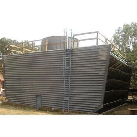 Cross Flow Timber Wooden Cooling Tower Rectangular Induced Draft At