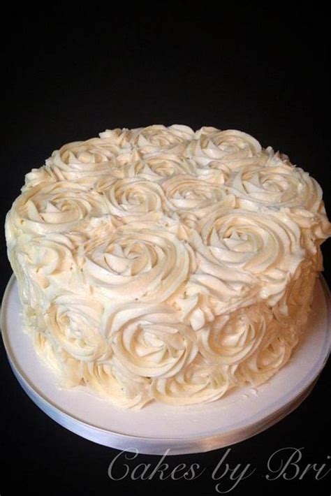 Buttercream Rosettes Cake Decorated Cake By Something Cakesdecor