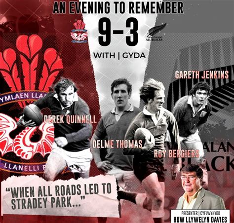 A CELEBRATION OF WELSH RUGBY HISTORY ARRIVES IN LLANELLI ...