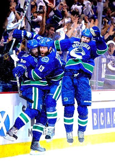 Post Game 1 Stanley Cup Final Game Winning Goal Celebration Canucks