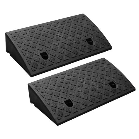 Buy Portable Lightweight Plastic Curb Ramps 2PCS Heavy Duty Plastic