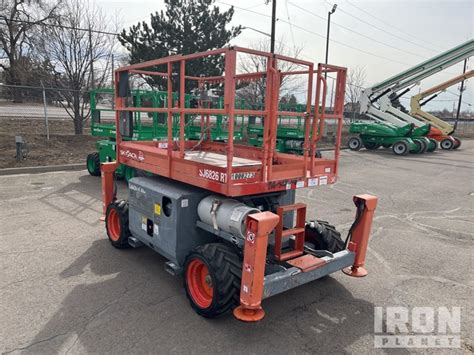 2015 Skyjack SJ6826 RT Dual Fuel 4x4 Scissor Lift In COMMERCE CITY