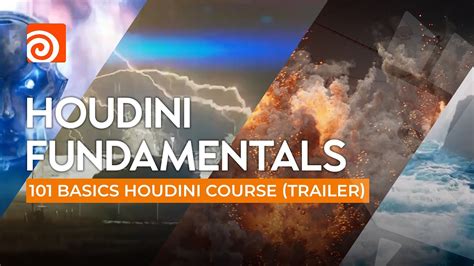 Houdini Fundamentals Basics Houdini Course Trailer Youtube