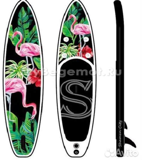 SUP Board САП доска SHAMAN FLAMINGO 330Х81Х15. Сап борды. SUP Board ...