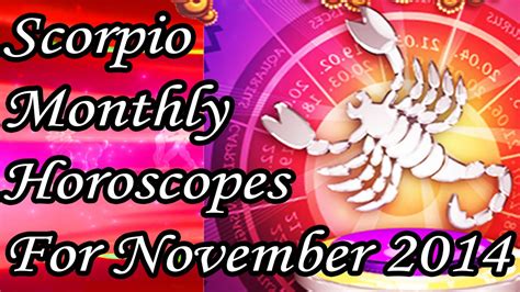 Scorpio Monthly Horoscope For November 2014 In Hindi Prakash