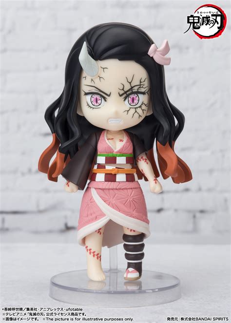 Figuarts Mini Nezuko Kamado Demon Transformation Progress Tamashii Web