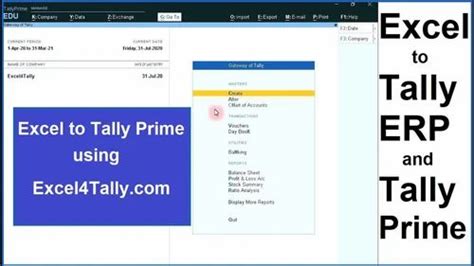 Excel To Tally Erp Software Free Demo Available At Piece In New
