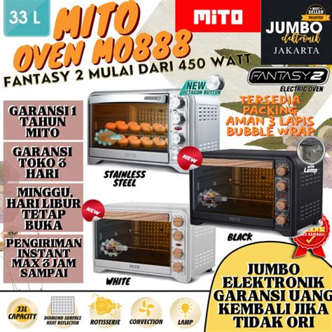 Promo Mito Oven Listrik Mitochiba Fantasy Mo Mo Open Low Watt