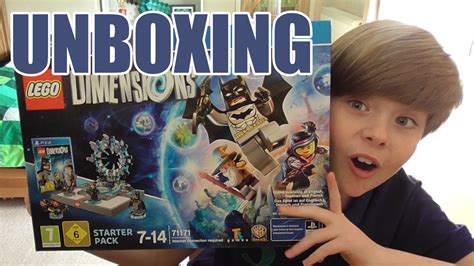 Unboxing Lego Dimensions Starter Pack Ps Youtube