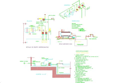 Detalle de hidroneumático en AutoCAD Descargar CAD 144 05 KB