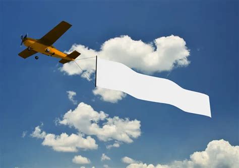 Airplane Banner template — Stock Photo © nmedia #10035692