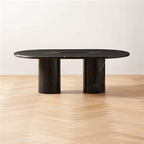 Carrara Oval Marble Coffee Table at Charli Light blog