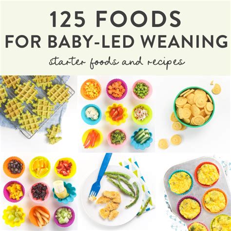 125 Baby Led Weaning Foods Starter Recipe Ideas Baby Foode