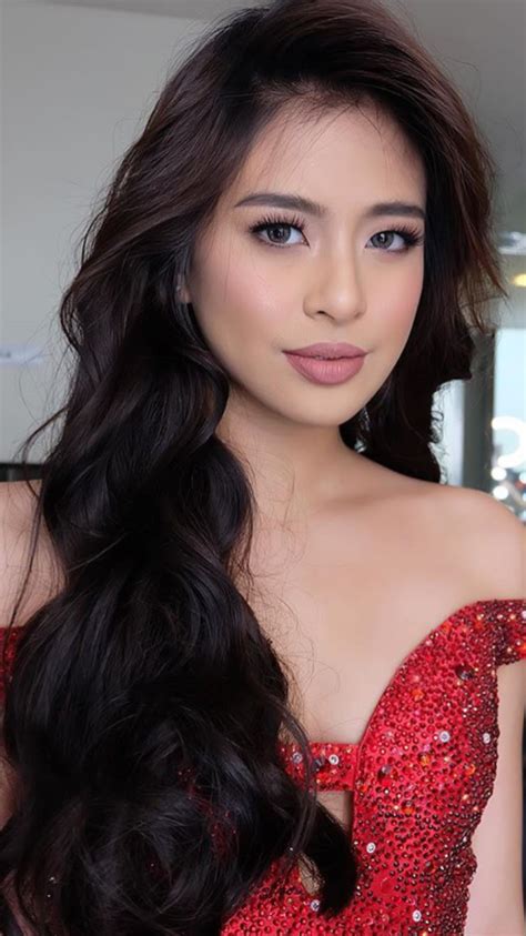 Pin By Deniel Kalagayan On Gabbi Garcia Filipina Beauty Filipino Hair Wedding Makeup