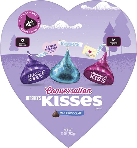 Download Hersheys Kisses Brand Milk Chocolate Conversation Hersheys