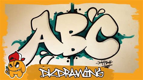 Draw Bubble Graffiti Alphabet - Popular Century