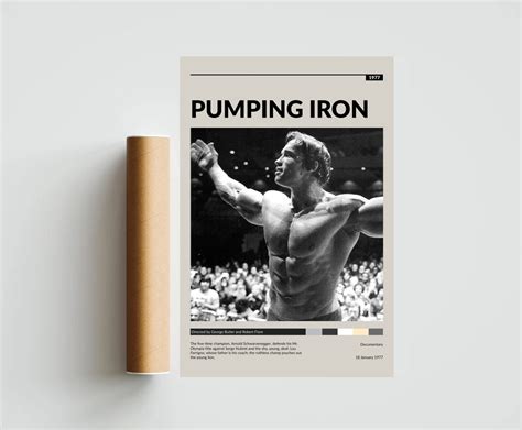 Pumping Iron Poster - Etsy