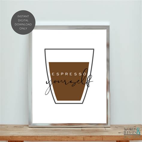 Coffee Lovers Art, Black & White Kitchen Art, Coffeeshop Wall Art, Restaurant Decor, Cafe Decor ...