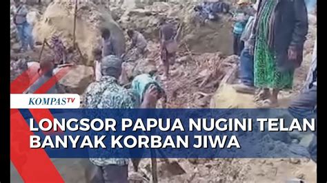 Papua Nugini Longsor Telan Banyak Korban Jiwa Youtube