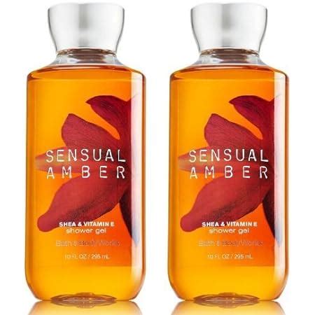 Amazon Bath Body Works Sensual Amber Shower Gel Oz Set Of