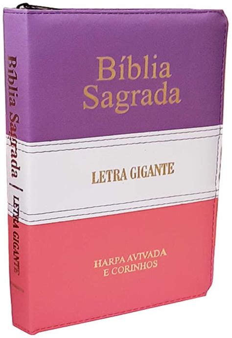 B Blia Sagrada Possui Letras Gigantes Harpa Crist Tam